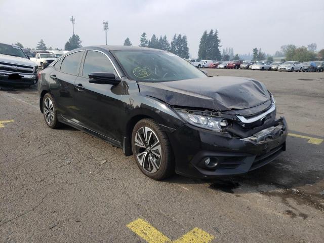 HONDA CIVIC EX 2018 with VIN JHMFC1F39JX021509 - Photo from auction