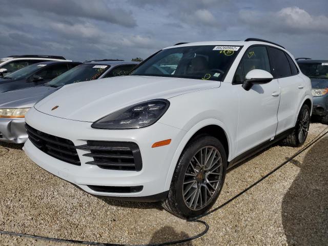 Photo 2 from auction – 2022 PORSCHE CAYENNE with VIN WP1AA2AY1NDA07491