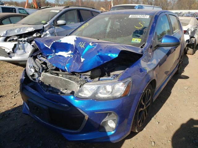 Photo 2 from auction – 2017 CHEVROLET SONIC PREM with VIN 1G1JF6SB4H4119025