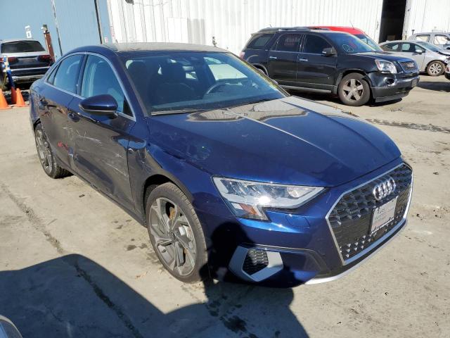 Photo 1 from auction – 2022 AUDI A3 PREMIUM with VIN WAUGUDGY3NA103336