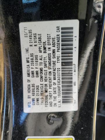 Photo 10 from auction – 2012 ACURA TL with VIN 19UUA8F5XCA000720