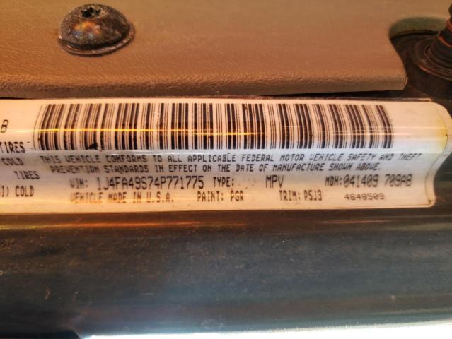 Photo 10 from auction – 2004 JEEP WRANGLER / with VIN 1J4FA49S74P771775