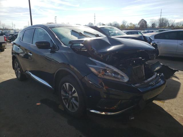 NISSAN MURANO S 2018 with VIN 5N1AZ2MH4JN200322 - Photo from auction