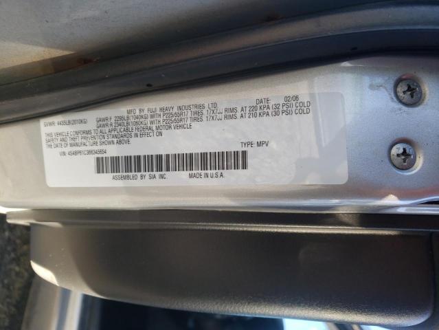 Photo 10 from auction – 2006 SUBARU LEGACY OUT with VIN 4S4BP61C366345654