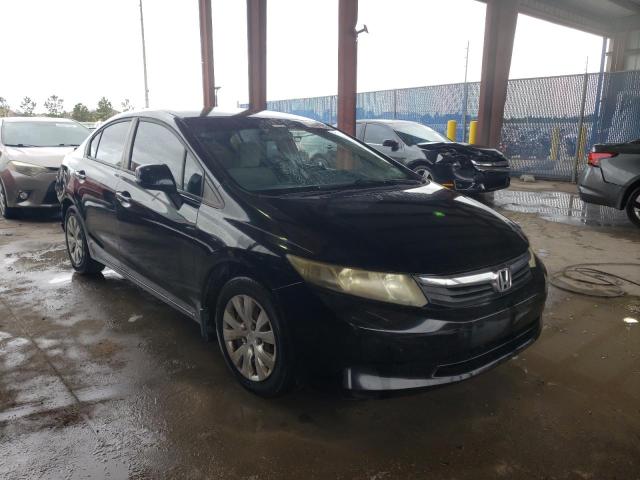 HONDA CIVIC LX 2012 with VIN 19XFB2F51CE057211 - Photo from auction