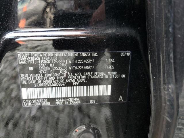 Photo 10 from auction – 2018 TOYOTA RAV4 ADVEN with VIN 2T3RFREVXJW802647