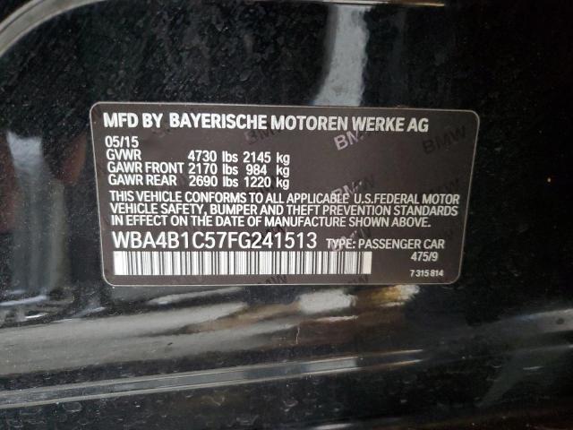 Photo 10 from auction – 2015 BMW 435 I GRAN with VIN WBA4B1C57FG241513