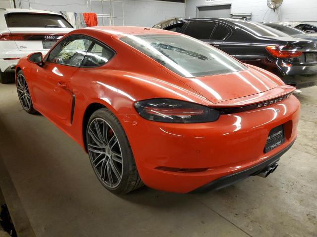 Фото 3 с аукциона – 2018 PORSCHE CAYMAN S с VIN WP0AB2A81JS278118