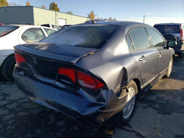 Photo 4 from auction – 2008 HONDA CIVIC HYBR with VIN JHMFA36268S022505