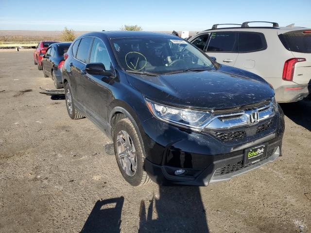 HONDA CR-V EX 2019 with VIN 7FARW2H5XKE033128 - Photo from auction
