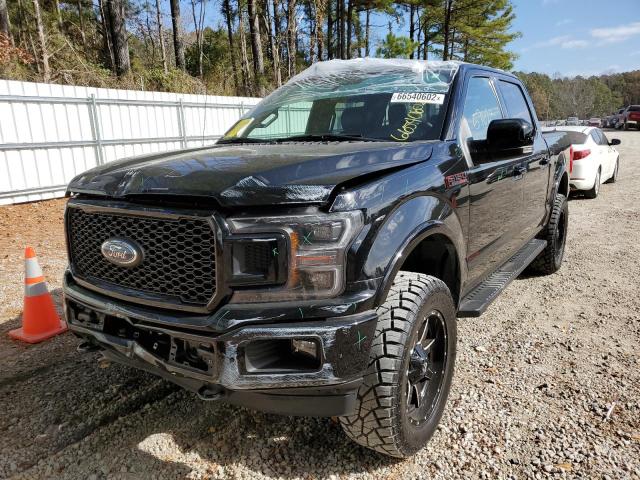 Photo 2 from auction – 2018 FORD F150 SUPER with VIN 1FTEW1E58JFE14348