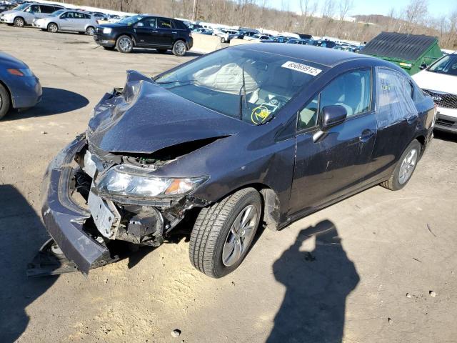 Photo 2 from auction – 2014 HONDA CIVIC LX with VIN 19XFB2F56EE201922
