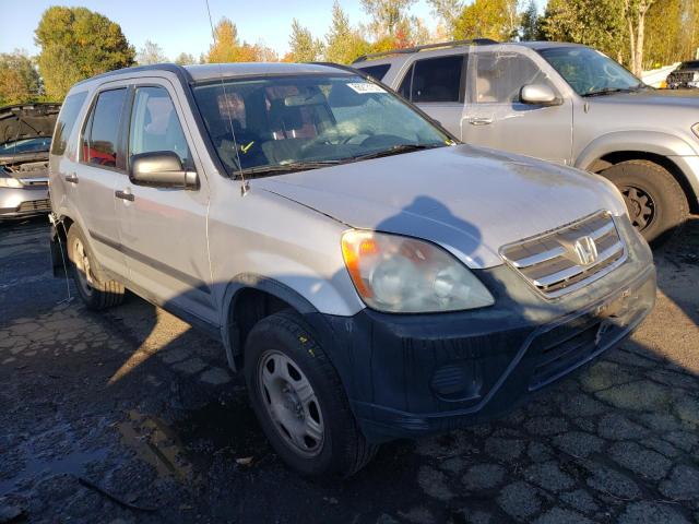 HONDA CR-V LX 2005 with VIN JHLRD68565C007980 - Photo from auction
