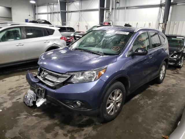 Photo 2 from auction – 2012 HONDA CR-V EXL with VIN 5J6RM4H76CL026359