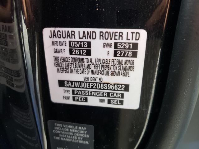 Photo 10 from auction – 2013 JAGUAR XF with VIN SAJWJ0EF2D8S96622