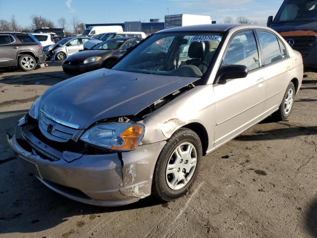 Photo 2 from auction – 2002 HONDA CIVIC LX with VIN 1HGES16552L040666