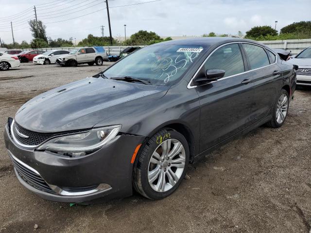 Photo 2 from auction – 2015 CHRYSLER 200 LIMITE with VIN 1C3CCCAB8FN652256