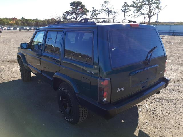 Photo 3 from auction – 2001 JEEP CHEROKEE S with VIN 1J4FF48S01L578809
