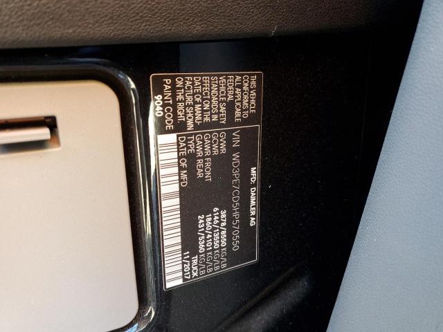 Photo 10 from auction – 2017 MERCEDES-BENZ SPRINTER 2 with VIN WD3PE7CD5HP570550