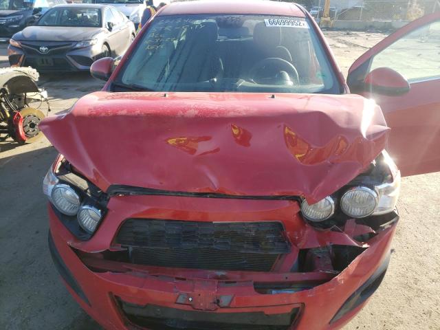 Photo 7 from auction – 2012 CHEVROLET SONIC LT with VIN 1G1JC6SB8C4197809