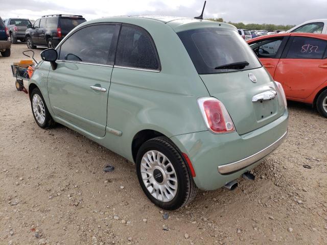 Photo 3 from auction – 2012 FIAT 500 LOUNGE with VIN 3C3CFFCR0CT128517