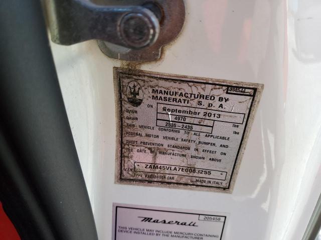 Photo 10 from auction – 2014 MASERATI GRANTURISM with VIN ZAM45VLA7E0083255
