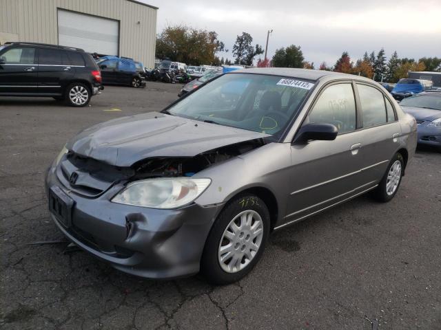 Photo 2 from auction – 2004 HONDA CIVIC LX with VIN 2HGES15504H506327
