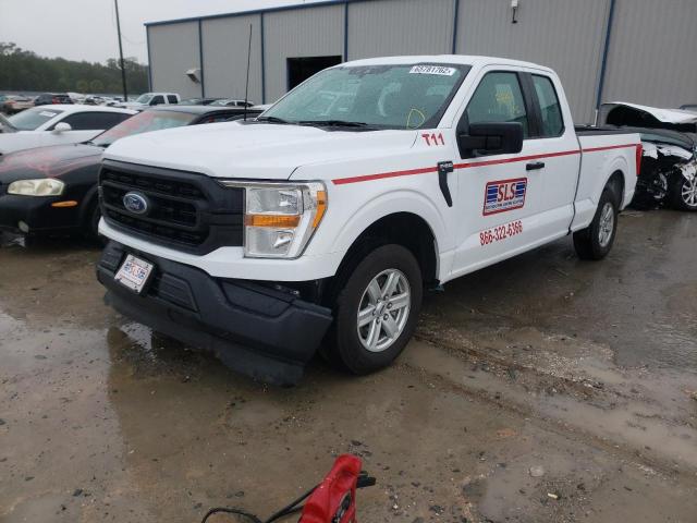 Photo 2 from auction – 2021 FORD F150 SUPER with VIN 1FTEX1CB5MFC99055
