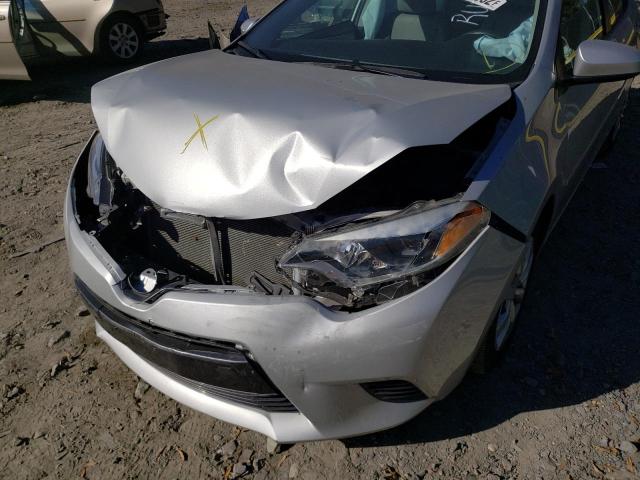 Photo 9 from auction – 2015 TOYOTA COROLLA L with VIN 2T1BURHE5FC249796