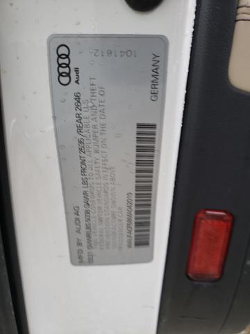 Photo 10 from auction – 2021 AUDI A5 PREMIUM with VIN WAUFACF58MA042019