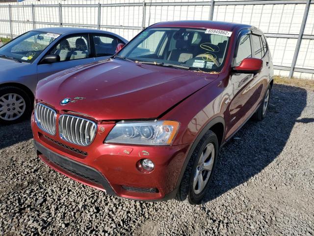Photo 2 from auction – 2012 BMW X3 XDRIVE2 with VIN 5UXWX5C50CL717588