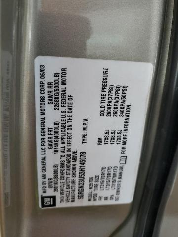 Photo 10 from auction – 2003 HUMMER H2 with VIN 5GRGN23U53H145078