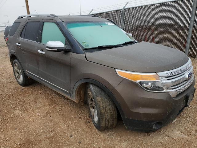 FORD EXPLORER L 2015 with VIN 1FM5K8F84FGC13055 - Photo from auction