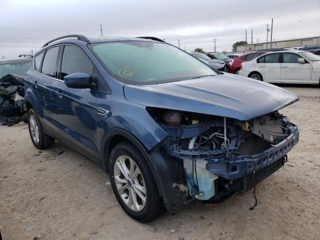 FORD ESCAPE SE 2018 with VIN 1FMCU0GD3JUC58996 - Photo from auction