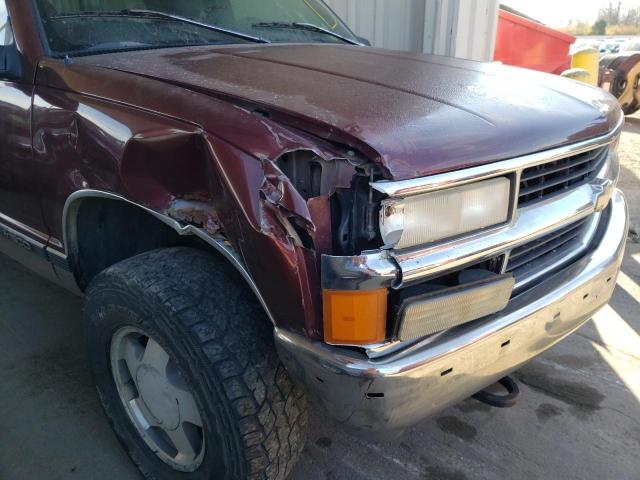 Photo 9 from auction – 1997 CHEVROLET GMT 400 with VIN 2GCEK19R0V1290680