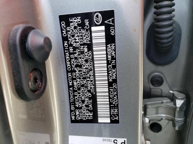 Photo 10 from auction – 2020 LEXUS UX 200 with VIN JTHP3JBH8L2027436