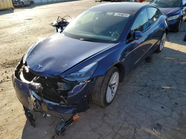 Photo 2 from auction – 2022 TESLA MODEL 3 with VIN 5YJ3E1EA1NF303805
