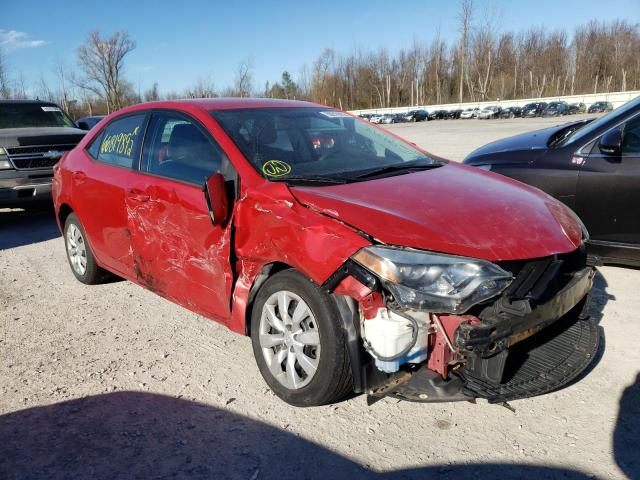 TOYOTA COROLLA L 2014 with VIN 2T1BURHE5EC224363 - Photo from auction