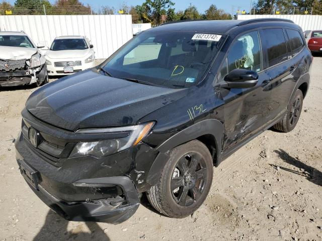 Photo 2 from auction – 2022 HONDA PILOT TRAI with VIN 5FNYF6H8XNB045308