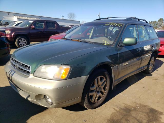 Photo 2 from auction – 2000 SUBARU LEGACY OUT with VIN 4S3BH6863Y7648531