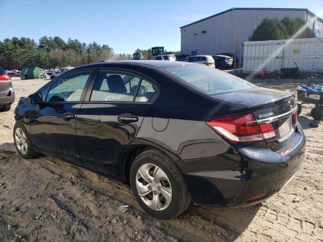 Photo 3 from auction – 2014 HONDA CIVIC LX with VIN 19XFB2E54EE048085