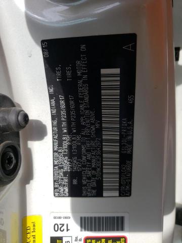 Photo 14 from auction – 2015 TOYOTA SIENNA XLE with VIN 5TDYK3DC2FS642972