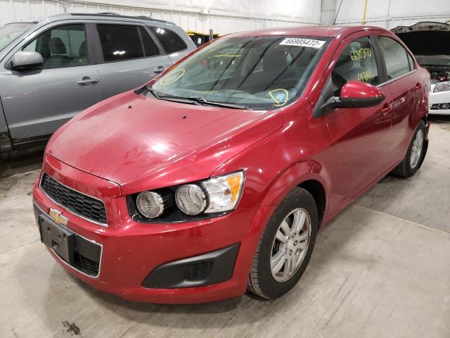 Photo 2 from auction – 2016 CHEVROLET SONIC LT with VIN 1G1JC5SH0G4127970