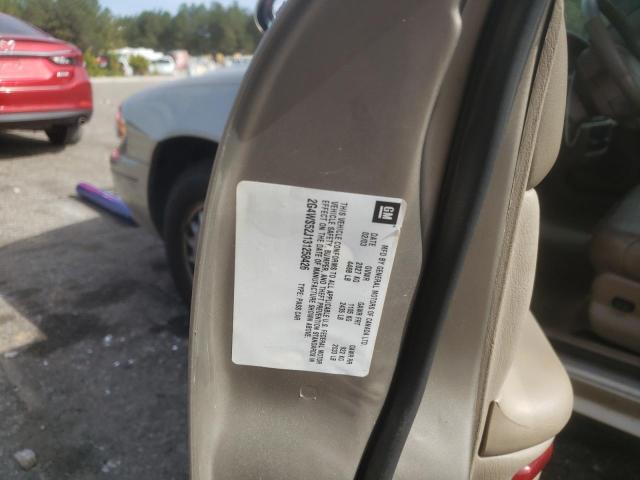 Photo 10 from auction – 2003 BUICK CENTURY CU with VIN 2G4WS52J131258426