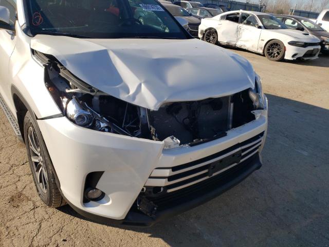 Photo 9 from auction – 2019 TOYOTA HIGHLANDER with VIN 5TDJZRFH2KS607772