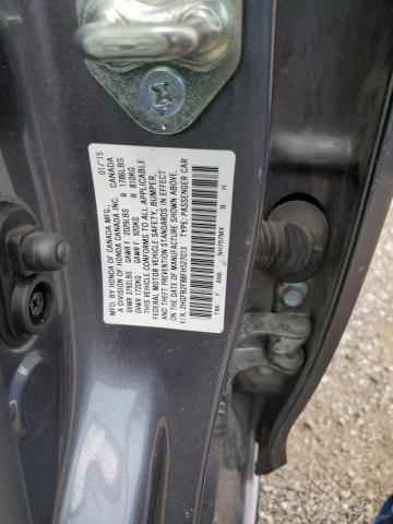 Photo 10 from auction – 2015 HONDA CIVIC EX with VIN 2HGFB2F88FH527013