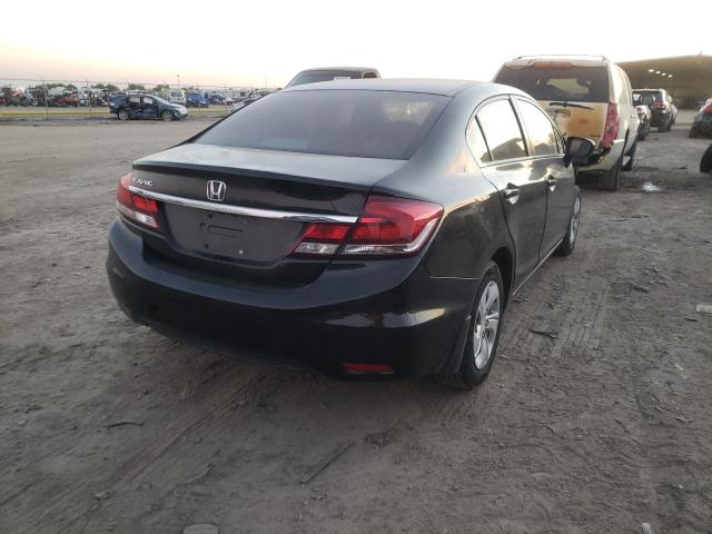 Photo 4 from auction – 2014 HONDA CIVIC LX with VIN 19XFB2F59EE044466