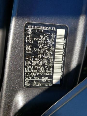 Photo 10 from auction – 2015 NISSAN JUKE S with VIN JN8AF5MV2FT552035