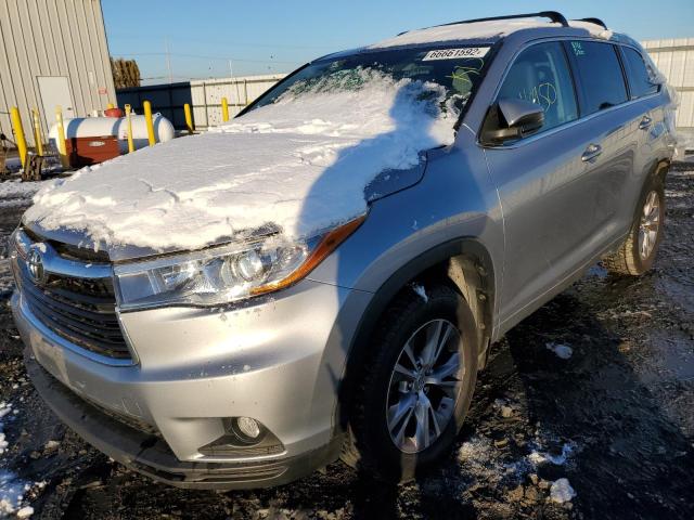 Photo 2 from auction – 2015 TOYOTA HIGHLANDER with VIN 5TDBKRFH8FS111227
