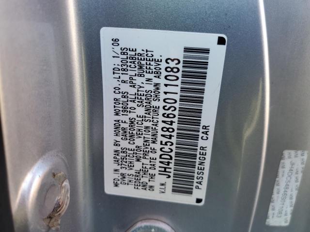 Photo 10 from auction – 2006 ACURA RSX with VIN JH4DC54846S011083